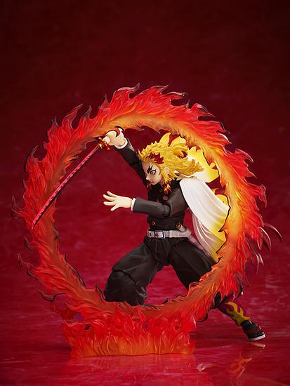 “Demon Slayer: Kimetsu no Yaiba the Movie: Mugen Train” Rengoku Kyojuro has gotten an action figure! His appearance while being shrouded with the Flame Breathing was recreated!