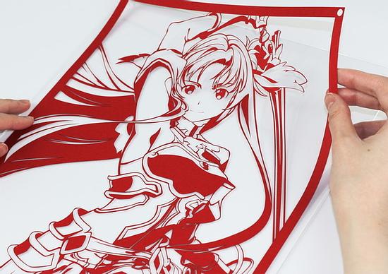 “Sword Art Online: Alicization – War of Underworld” A papercut art of Kirito, Asuna, and Alice has appeared! Let’s check the “Skills” of the Artisan