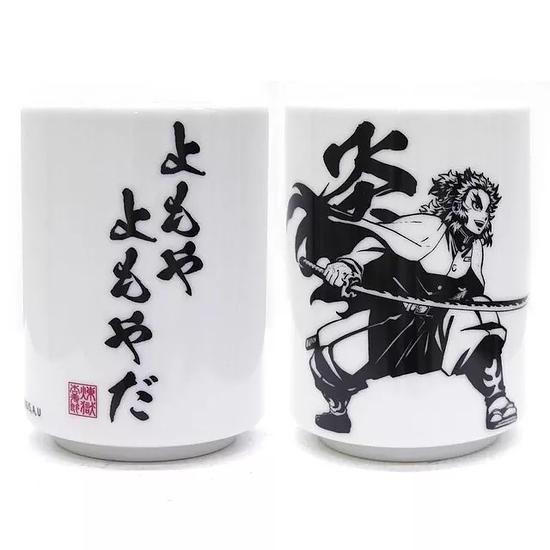 “Demon Slayer: Kimetsu no Yaiba” Japanese teacups featuring Agatsuma Zenitsu and Rengoku Kyojuro will be released! “I can’t believe it!” written in a calligraphy style gives off Japanese vibes