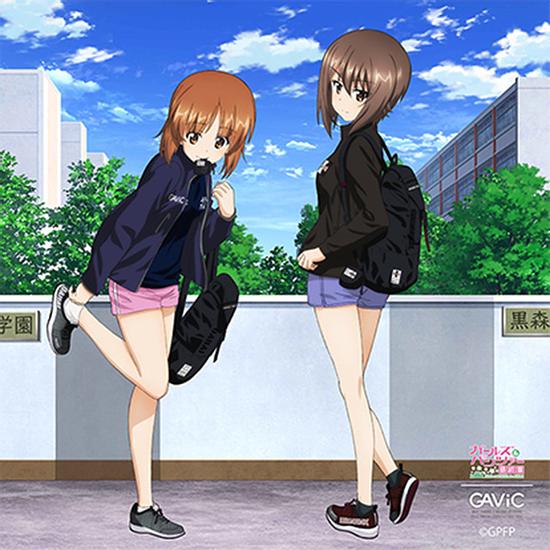 “GIRLS und PANZER” Oarai Girls’ School and Kuromorimine Girls’ School’s Designated Goods are now available! Items worn by Nishizumi Miho and Maho are also available!