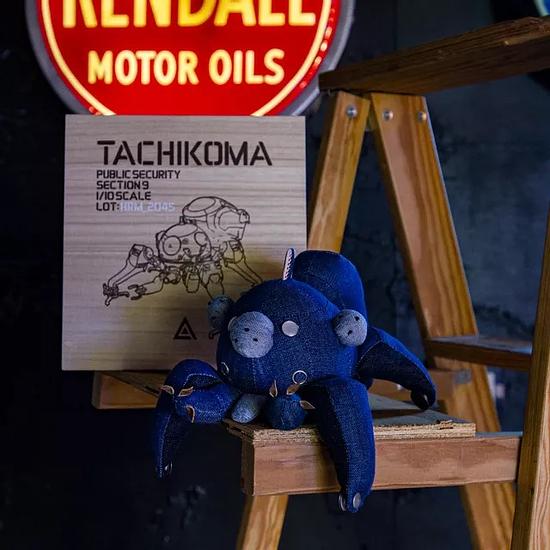 “Ghost in the Shell: SAC_2045” Tachikoma Becomes a Denim Doll! Sweatshirt and Hoodie also Released! “HOLLYWOOD RANCH MARKET” Collaboration