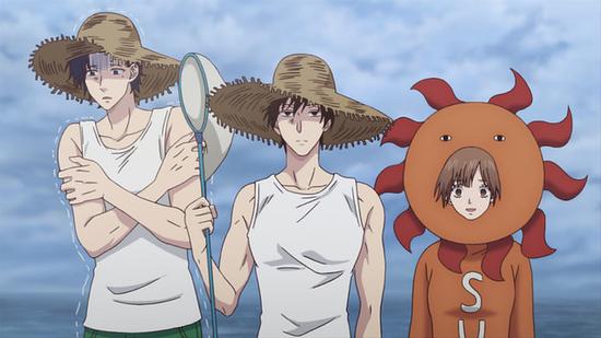 Summer Anime “Life Lessons with Uramichi Oniisan” The summer MV is being taken at the “Winter Beach”!? Will they survive this filming… Sneak peek of episode 4