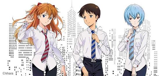 Bringing “Evangelion” to the business scene…　Shirts, ties, and other items for working people!