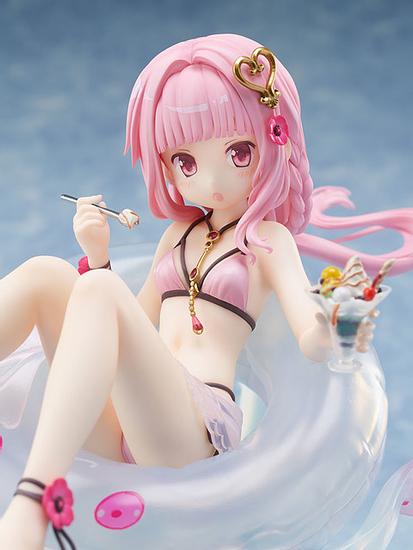 “Magia Record” The figure of Tamaki Iroha in the cute bikini has been announced! Enjoying summer with the lifebuoy and the parfait♪