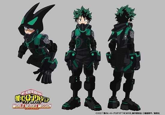 “My Hero Academia” Movie, The Designs of the “Stealth Suits” Drafted by Author Horikoshi Kouhei Have Been Revealed!