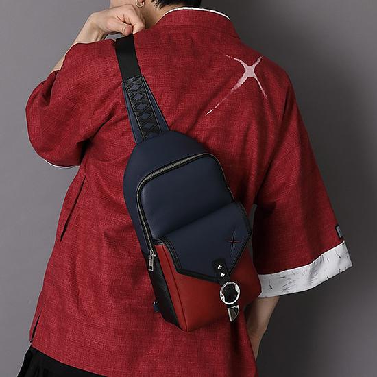 ‘Rurouni Kenshin’ Reversible Haori and Sling Bag modeled after “Haimura Kenshin” will be released.