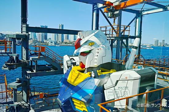 “GUNDAM FACTORY YOKOHAMA” will open on Dec. 19, where the “18-metter real-size Gundam” from “Mobile Suit Gundam” is about to make an action