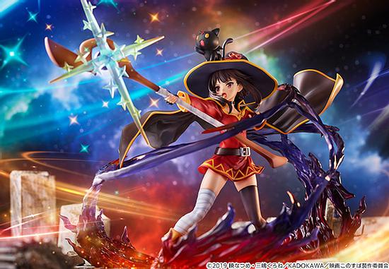 “KonoSuba” Even so, I can only love Explosion magic…! A Figure of Megumin Casting Explosion Magic